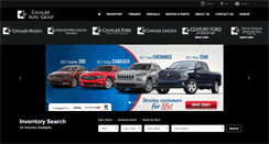 Desktop Screenshot of cavalierautogroup.com